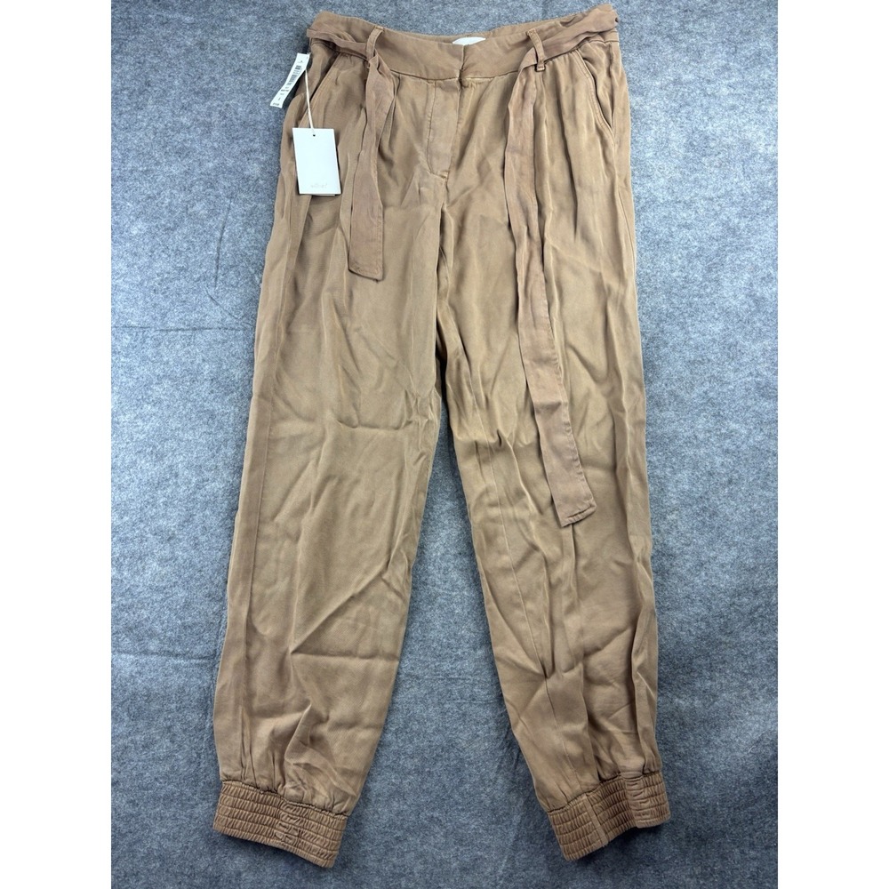 Wilfred Aritzia Women's 8 Tan Ingres Pant Dress Tapered Relaxed Boho Classy NWT